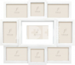 Focus Collage 9 Pictures White