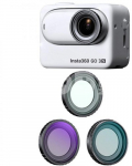 K&F Concept K&F UV+CPL+ND4 Filters Kit 28 Multi-Layer Coated Compatible with Insta360 GO 3S Action Camera