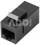 Lanberg | Feed-Through Keystone Connector RJ45 to RJ45 CAT.5E UTP | KSU5-3000