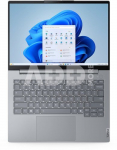 Lenovo ThinkBook 14 Gen 8 IAL 14 WUXGA ULT9-185H/16GB/512GB/Intel Graphics/WIN11 Pro/ENG Backlit kbd/Arctic Grey/FP/2Y Warranty | Lenovo