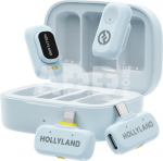 Hollyland LARK A1 Combo Sky Blue, with USB-C+ Lightning