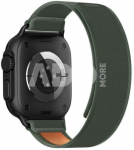 Tech-Protect watch strap Nylon Elite Apple Watch 44/45/46/49mm, green/orange