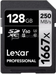 LEXAR PROFESSIONAL SDHC / SDXC 1667X UHS-II 128GB