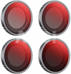 K&F Concept 4pcs Filter Kit, ND4+ND16+ND32+ND64, HD, Anti-Reflection Green Coating