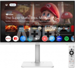 LCD Monitor|MSI|MODERN MD272UPSW|27"|Business/Smart/4K|Matte|Panel IPS|3840x2160|16:9|4 ms|Speakers|Colour White|MODERNMD272UPSW