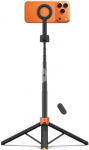 Tech-Protect Selfie Stick Tripod L10S, orange/black