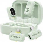 Hollyland LARK A1 Combo Mint Green, with USB-C+ Lightning