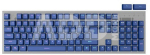 Lead 300 Blue Double Shot Keycaps