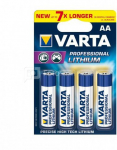 1x4 Varta Lithium Mignon AA LR 6