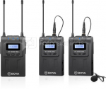 BOYA WM8 pro kit 2 dviejų kanalų bevieliai mikrofonai