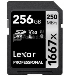 LEXAR PROFESSIONAL SDHC / SDXC 1667X UHS-II 256GB