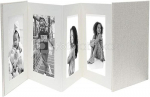 Deknudt Leporello grey 8x13x18 Linen, 8 Photos A66DC7 8PH