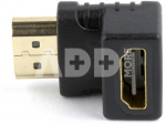 Cablexpert HDMI right angle adapter, 90&deg; downwards