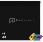 Superior Background Paper 44 Jet Black 1.35 x 11m