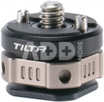 Tilta Cold Shoe Adapter for Rotatable Phone Mounting Bracket V2 - Black