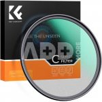 K&F Concept K&F 37MM C Series Black Mist Filter 1/8, Ultra-thin multilayer Green Coating