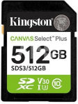 MEMORY SDXC 512GB UHS-I/SDS3/512GB KINGSTON