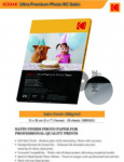 Kodak Ultra Premium Photo Paper 280g Satin 13 x 18 cm 20 Sheets
