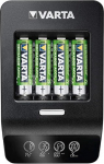 Varta LCD Ultra Fast Charger+ incl. 4 Batt. 2100 mAh AA + 12V