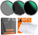 K&F Concept K&F 67MM, 3pcs Professional Lens Filter Kit(ND8+ND64+ND1000)+ Filter Pouch+3pcs*Cleaning Cloth