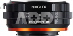 K&F Concept K&F Nikon NIK(G)-FX PRO high precision lens adapter (orange) M18115 Lens Adapter