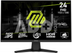 LCD Monitor|MSI|MAG 244F|23.8"|Gaming|Matte|Panel IPS|1920x1080|16:9|200Hz|0.5 ms|Colour Black|MAG244F