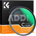 K&F Concept K&F 40.5MM C Series Black Mist Filter 1/8, Ultra-thin multilayer Green Coating