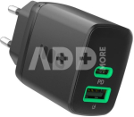 PowerSource Duo30 30W PD QC Black