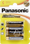 1x2 Panasonic Alkaline Power Baby C LR 14