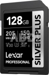 Lexar SDXC Professional SILVER Plus UHS-I/U3/A2/4K R205/W150 (V30) 128GB