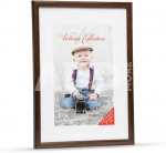 Photo frame Aura 21x29,7 (A4), mahogany