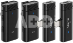 Ulanzi HM2301 Dual Transmitter Multi Device Wireless Microphone
