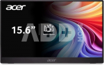 Acer PM161Q B1bmiuux 15.6" IPS FHD,1920x1080,16:9,4ms,250,HDMIx1,Type-Cx2,Black,2Y Warranty | Acer