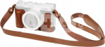 SmallRig 6275 Leather Half Case Kit for Panasonic LUMIX L10 Brown