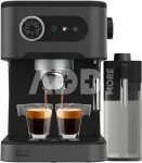 Cecotec Coffee machine | Power Espresso 20 Pro Latte | Pump pressure 20 bar | Built-in milk frother | Semi-automatic | Black | 1350 W