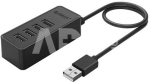 ORICO &Scaron;akotuvas 4 prievadų USB 2.0 W5P-U2-030