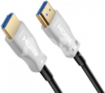optical fiber High Speed with Ether. 4K@60Hz kabel 40m, M/M, gold-plated connectors