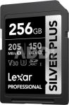 Lexar SDXC Professional SILVER Plus UHS-I/U3/A2/4K R205/W150 (V30) 256GB