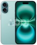 Apple iPhone 16 | Teal | 6.1 " | Super Retina XDR display | 2556 x 1179 pixels | A18 | Internal RAM 8 GB | 128 GB | Dual SIM | 4G | Main camera resolution 48+12 MP | Secondary camera resolution 12 MP | iOS | 18
