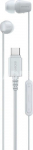 Sony IER‑EX15C USB‑C Wired Earbuds with Mic, White