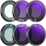 K&F Concept K&F CPL+UV+ND8+ND16+ND32+ND64 Filters Kit 28 Multi-Layer Coated Compatible with Insta360 GO 3S