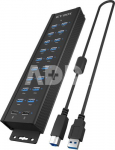 ICY BOX IB-HUB1720-U3 18+2 Port USB Hub, 96W Netzteil
