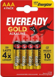 Energizer battery Eveready Gold AAA CP4