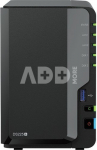 Synology DiskStation | DS225+ | Intel Celeron | J4125 | 2 GB | DDR4 | Black