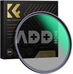 K&F Concept K&F 77MM Nano-X Black Mist Filter 1/2, HD, Waterproof, Anti Scratch, Green Coated
