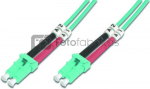 Digitus FO Patch Cord, Duplex, LC to LC MM OM3 50/125 &micro;, 2 m