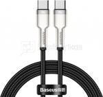 Baseus Cable USB-C to USB-C Baseus Cafule, 100W, 1m (black)