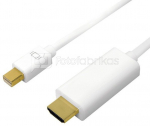 LogiLink Mini DisplayPort to HDMI, 4K, 5m, white