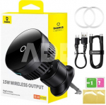 Magnetic Car Phone Holder Baseus MagPro 15W (black)