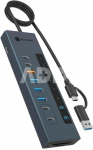 ICY BOX IB-HUB1742CR-C2PD 11-in-1 HUB mit PD & Cardreader